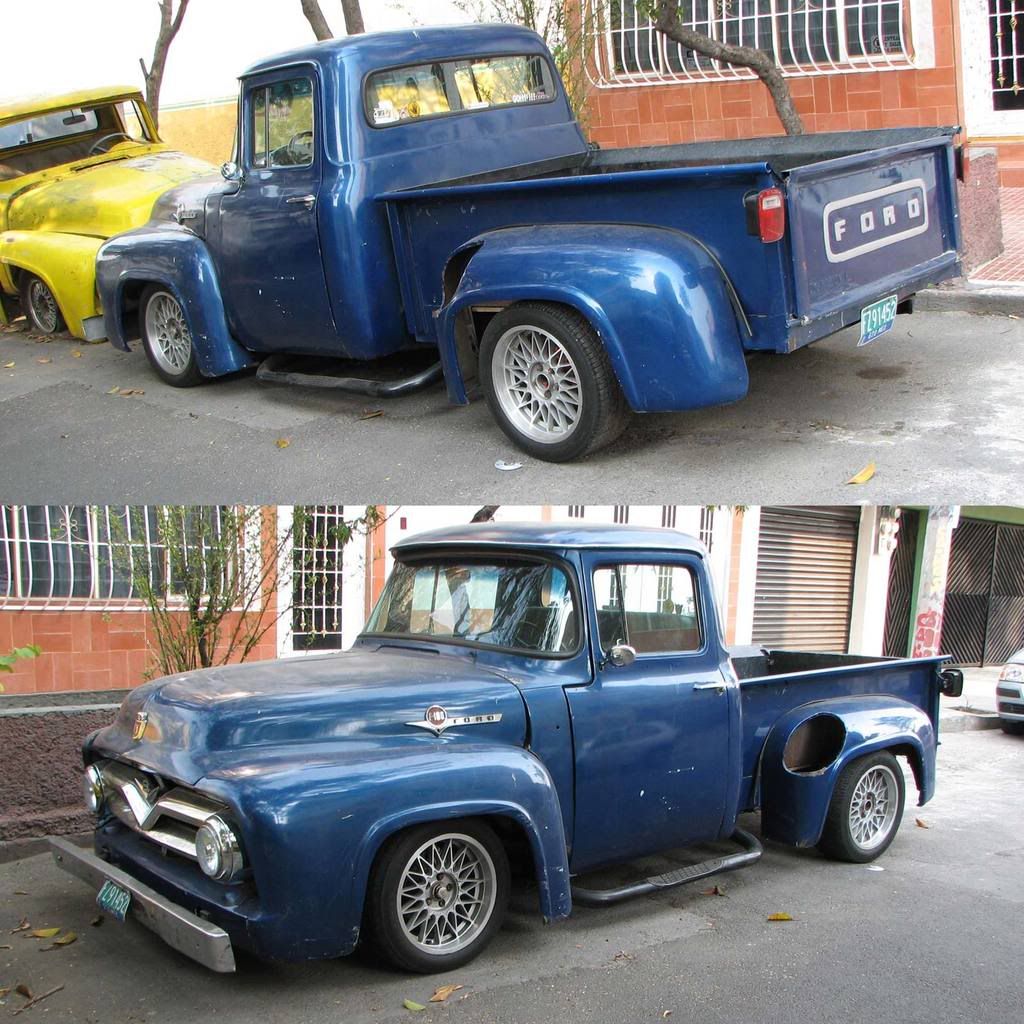 a 54 Ford F100 truck