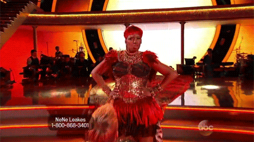 Watch NeNe Leakes Perform A Tribal Thot Dance To Grown Woman On DWTS gif a day nene zps81aa1249 Watch NeNe Leakes Perform A Tribal Thot Dance To Grown Woman On DWTS