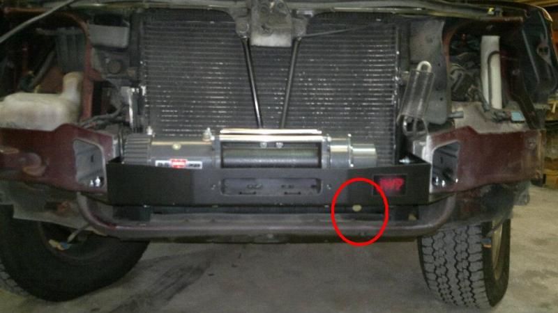 Jeep wj hidden winch #2