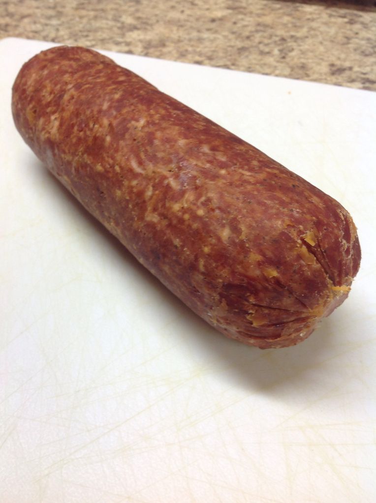 German Farmer Style Summer Sausage With Elk New Jersey Hunters