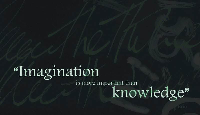 quotes about imagination. Imagination vs Knowledge
