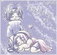 sasukesakura.jpg Sasuke and Sakura Chibi image by vegadarkwind