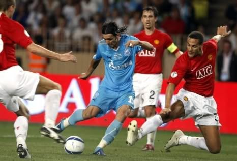 Danny marcava o golo da vitória na Supertaça Europeia 2008