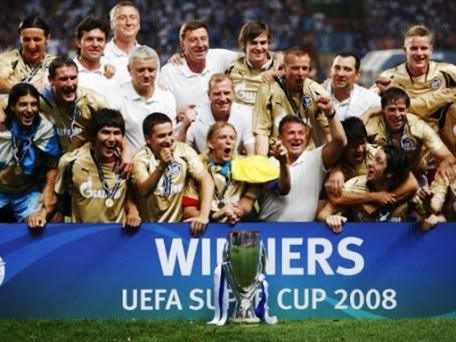 Zenit vencedor da Supertaça Europeia 2008