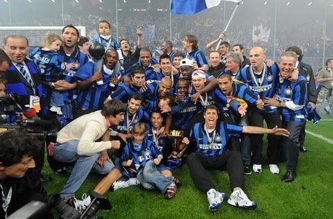Inter de Milao - Campeao de Italia 2007/2008