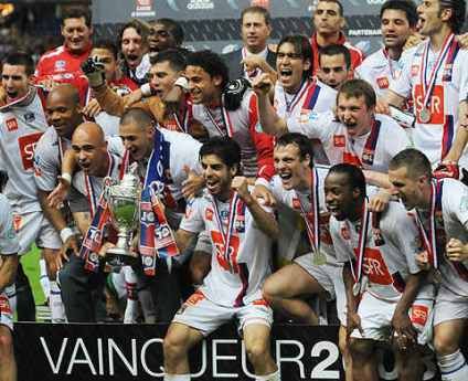 Lyon - vencedor da Taça de França 2007/2008