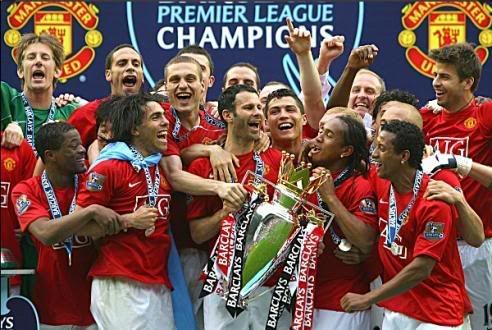 Manchester United - Campeão da Premier League 2007/2008