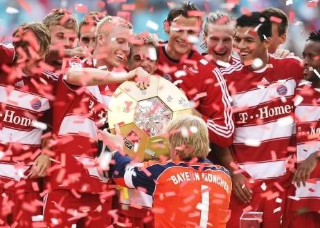 Bayern de Munique festejou 21 titulo nacional