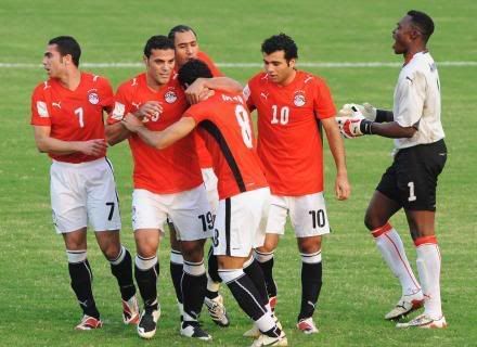 Egipto goleou os Camarões