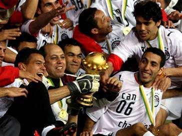  Egipto, actual campeão africano