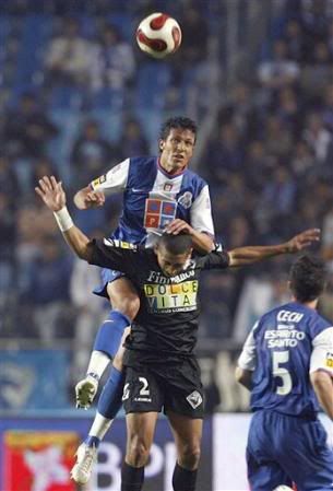 Bruno Alves marcou o primeiro golo em Coimbra 