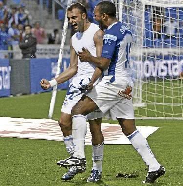 Carlos Martins marcou o golo da vitória so Recreativo Huelva