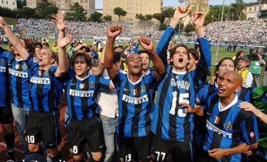 Inter de Milão festeja o seu segundo campeonato seguido