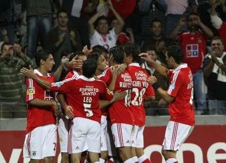 Benfica venceu 1º jogo na Liga Portuguesa