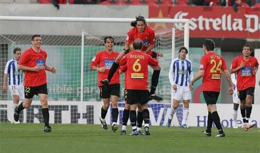 Nunes marcou na vitória do Maiorca frente do Huelva