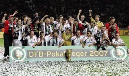 Nuremberga conquistou Taça da Alemanha 2006/2007