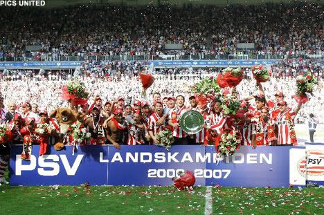 PSV ganhou o campeonato pelo terceiro ano consecutivo