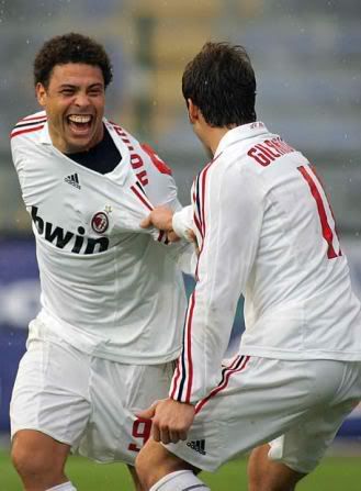 Ronaldo regressou na vitória do AC Milan