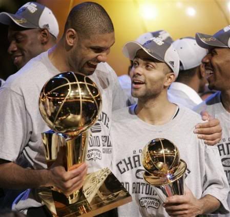 San Antonio Spurs - campeões da NBA 2006/2007