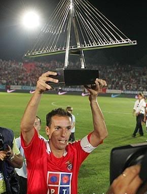 David Luiz marcou e deu vitória ao Benfica no Torneio do Guadiana