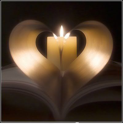 gold heart and candle Pictures, Images and Photos