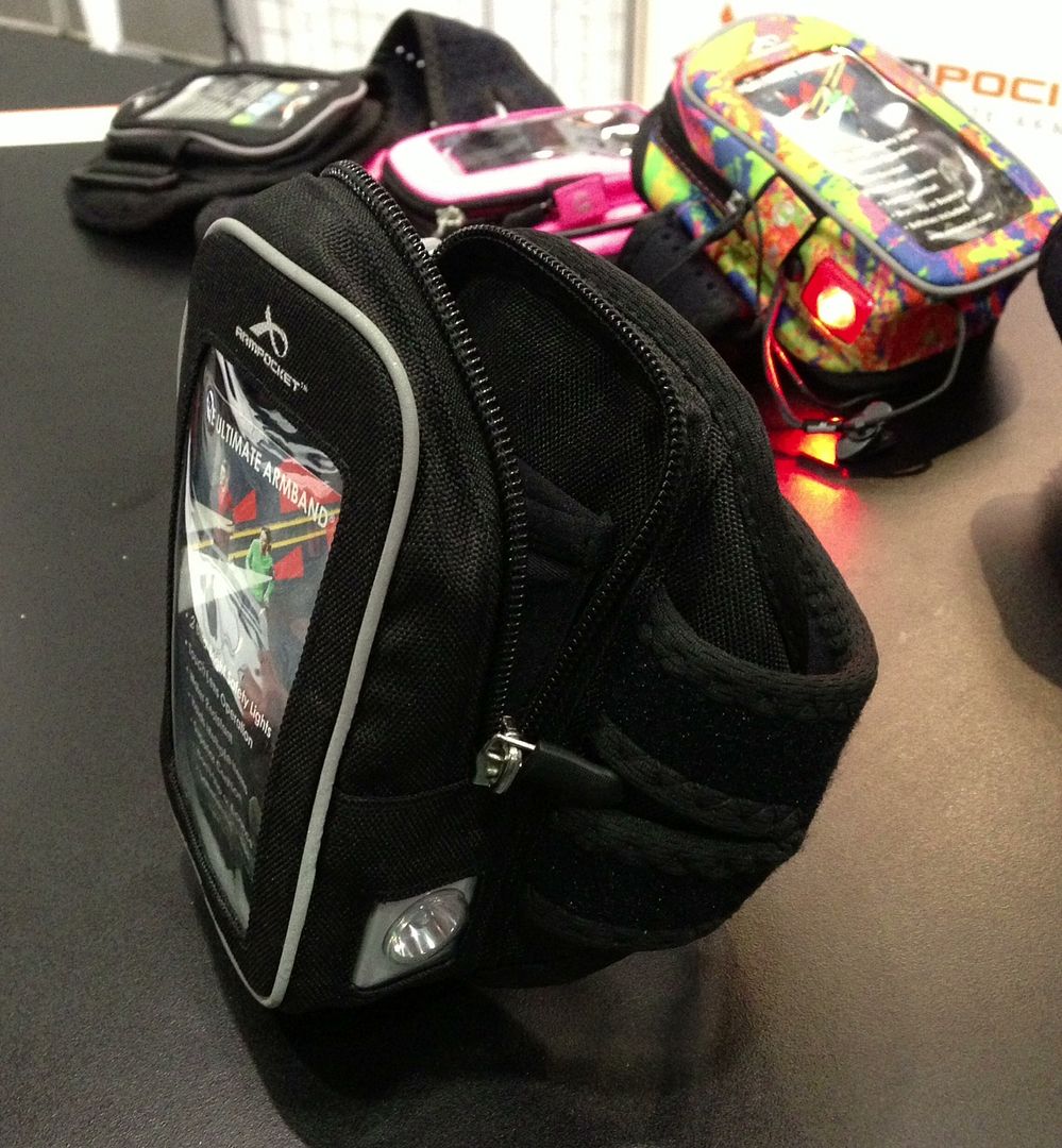 Armpocket Nighthawk armband at CES 2013 Armpocket Nighthawk armband at CES 2013