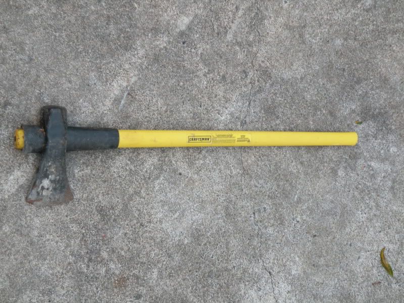 good form splitting with a maul?