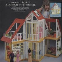 1980 Barbie Dream House on Pink Piggy Lux  Vintage Barbies  The Only Way To Play