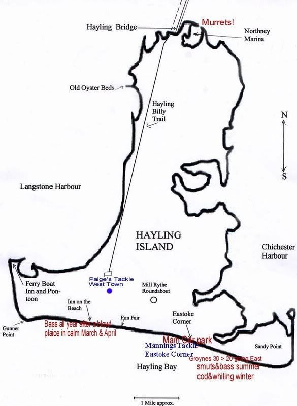 Hayling Island bass? Sea Fishing Fishing Forums from Anglers' Net