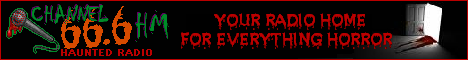 Channel 66.6 HM Haunted Radio - Your radio home for everything horror!