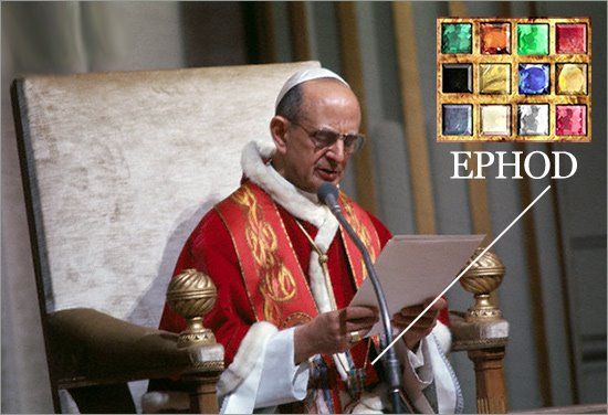 Image result for Pope Paul VI ephod