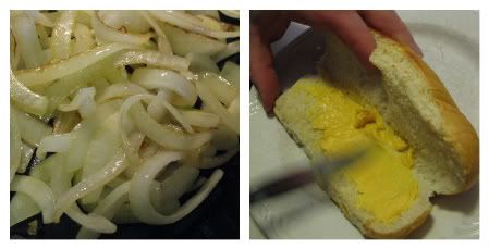 onions and roll
