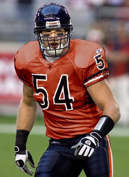 bears orange jersey blue pants