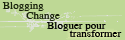 Blogging Change