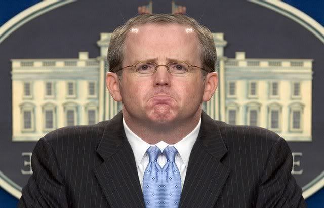 official Bush white house frowny face