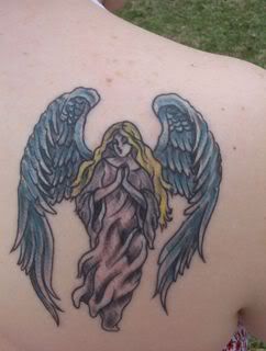 Religious Angel Tattoo