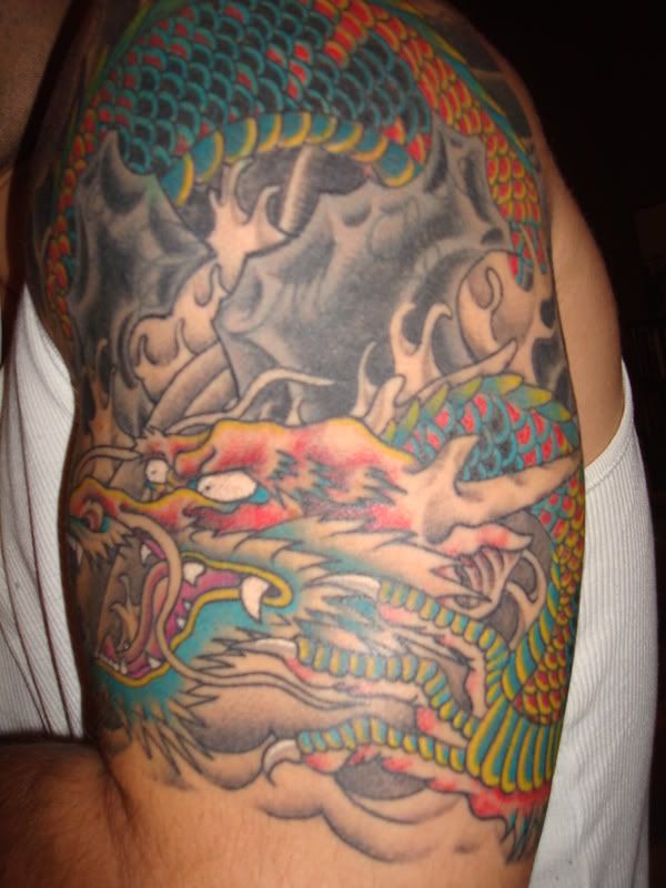 dragon arm tattoo_2009