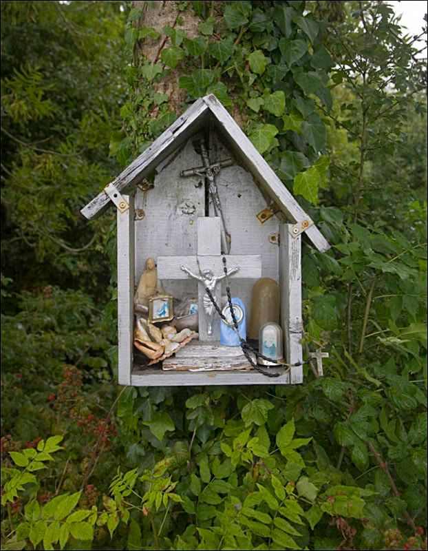 Holy Spirit Backyard Shrine