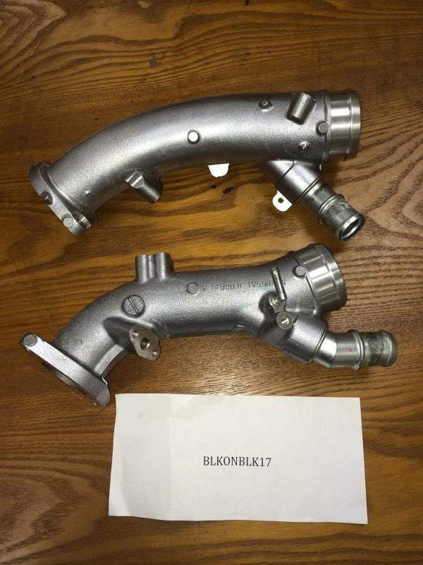 FS Factory Inlets, Downpipe, Midpipe & Exhaust w/ Stainless Tips 450