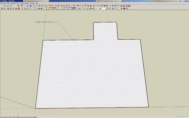 Make SketchUp Floor Plan