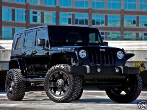 Jeep Rubicon 4 Door Lifted White