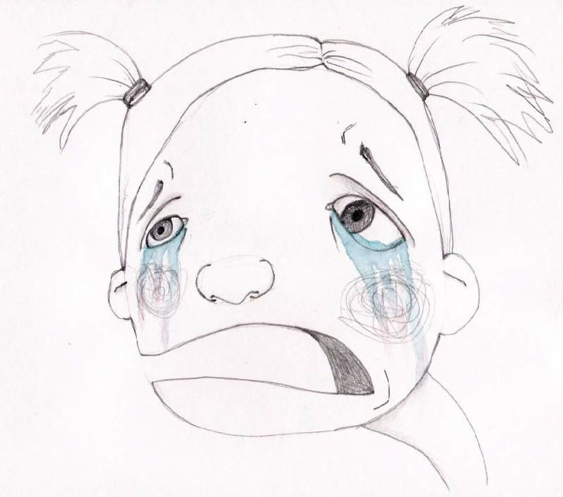 girl crying sketch. Labels: crying, girl, sketch