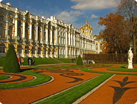 Золотая осень в Царском селе. Питер.