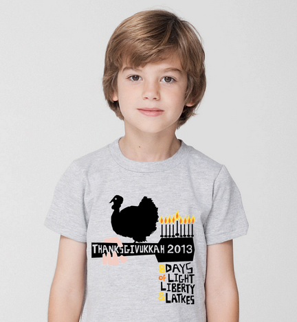 Thanksgivukkah t-shirt | Cool Mom Picks
