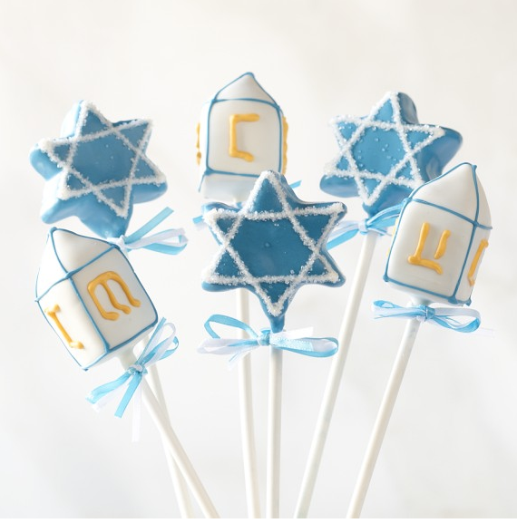 Hanukkah cake pops | Cool Mom Picks