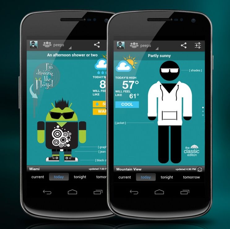 Swackett weather app for Android | Cool Mom Tech
