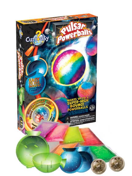 Curiosity Kits Pulsar Powerballs | Cool Mom Picks