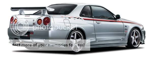 R34 GTR CARBON ADJUSTABLE REAR SPOILER BLADE NISSAN SKYLINE NISMO 