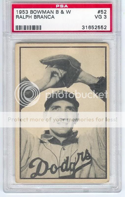 1953 BOWMAN COLOR # 93 RIZZUTO MARTIN PSA 5 EX  