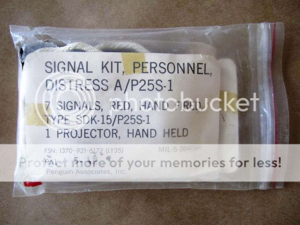 1966, Signal Kit Personnel Distress A/P25s1 Pilot For Sale at